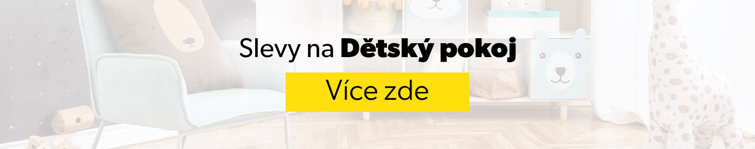 Výprodej doplňků a nábytku do dětského pokoje